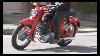 Moto Cafe Fecha 03092016 Bloque 1 toma de contacto Honda Benly 125 cc [upl. by Ilil693]