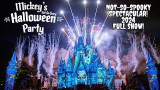 Disney’s NotSoSpooky Spectacular at Mickeys NotSoScary Halloween Party  4K Full Show 2024 POV [upl. by Lertnom]