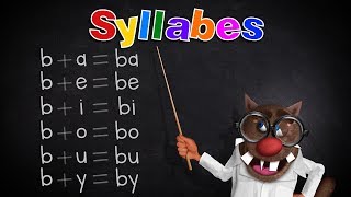 Foufou  Les Syllabes pour les enfants Learn Syllables for kids Serie01 4K [upl. by Dietsche]