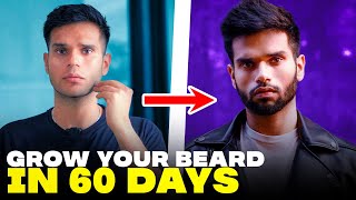 60 Days Beard Growth Challenge  How To Grow A Beard FAST for a Beardo Look  BeYourBest San Kalra [upl. by Thorley378]