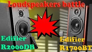 Эпическая битва колонок Edifier R2000DB vs R1700BT [upl. by Philbo573]