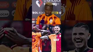 🎙️ Osimhen Icardi Bana Ağabeylik Yapıyor shorts galatasaray [upl. by Teryl]