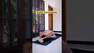 Kurmasana kurmasana yoga yogi yogashorts youtubeshort balance adiyogi shiva song peace [upl. by Anul]