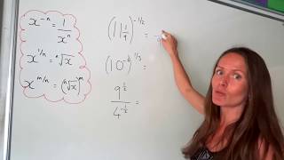 The Maths Prof The Rules of Indices  Exponents part 2 [upl. by Haral]