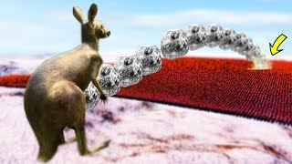 FULLY AUTO KANGAROO CATAPULT  UEBS  Ultimate Epic Battle Simulator [upl. by Moorefield548]