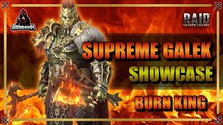 Supreme Galek Hydra Spotlight  The Supreme Burner  Raid Shadow Legends [upl. by Nolubez]