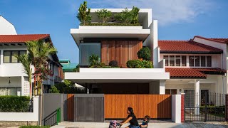 Singapore Bungalow House🇸🇬 Explore Singapore Luxury House  Tuoi Singapore [upl. by Harlamert112]