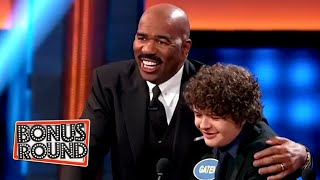 STEVE HARVEY FAMILY FEUD BEST amp MOST VIEWED CELEBRITY MOMENTS EVER [upl. by Inittirb]