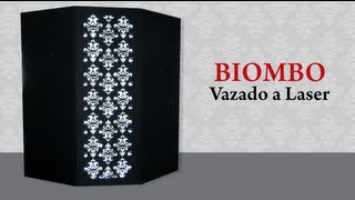 COMO FAZER UM BIOMBO VAZADO A LASER  PASSO A PASSO [upl. by Amory789]