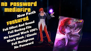 New Skin Chou KOF No Password  Effect And SoundLatest New Pacth Mobile Legends [upl. by Prober]