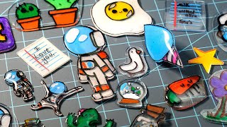 Shrink Plastic DIY quotSHRINKY DINKSquot [upl. by Nollie]