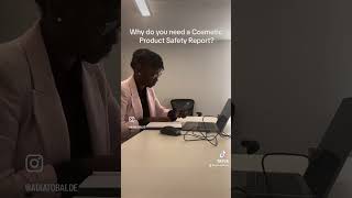 Why do you need a cosmetic product safety report cosmetics compliance safety regulations [upl. by Anahtor]