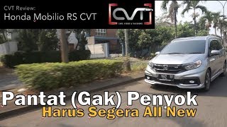 CVT Review 27 New Honda Mobilio RS CVT Indonesia  Pantat Penyok [upl. by Ursel]