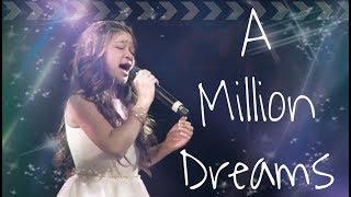 Angelica Hale Performs A Million Dreams A Greatest Showman Special [upl. by Inihor204]