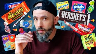 Ranking 60 Halloween Candies  Ranked with Babish [upl. by Lleral]