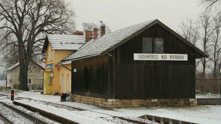 Zabudnutá cezhraničná železničná trať Skalica na Slovensku  Sudoměřice nad Moravou [upl. by Tutankhamen]