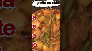 pollo en chile rojo guajiro receta de 5 minutos [upl. by Ettenajna]