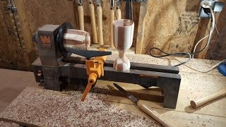 Make A Checker Board Goblet On A Lathe [upl. by Ellennahs868]