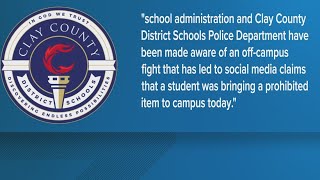 No weapons found students identified after alleged threat at Middleburg High School [upl. by Eedna]