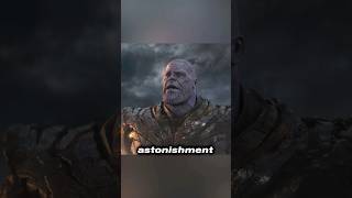 In the movie quotAvengers Endgamequot why couldnt Thanos snap his fingers shorts [upl. by Yecart730]