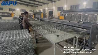 Double speed Latest hot selling CNC Gabion mesh machine brings you new oppotunity in market [upl. by Iaht]