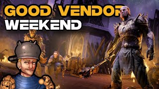 ESO Golden Vendor Review Baron Z in Store with Shrooms and Decent Sets [upl. by Call]