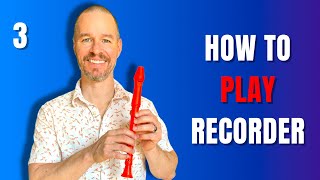 Recorder Lessons for Beginners  3 Ode to Joy recorder learn [upl. by Fugate3]