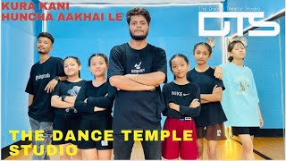 Kura kani Huncha Aakhai le cover dancing video the dance temple studio [upl. by Flower88]