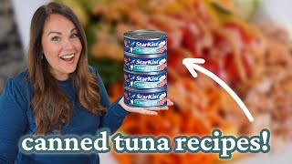 EASY RECIPES USING CANNED TUNA  HOW TO USE CANNED TUNA  FEEDING THE BYRDS [upl. by Prader]