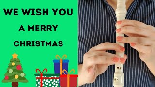 How to play Christmas song by recorder  recorder tutorial [upl. by Flanders]