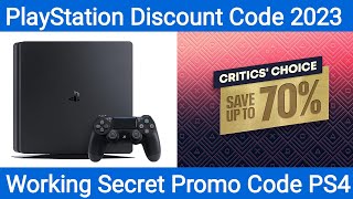 PS4 Discount Codes 2023  Working Playstation Promo Codes  How to Get PSN Codes [upl. by Adelric]