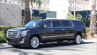 2017 Cadillac Escalade Platinum Edition Six Door Limo Limousine by Quality Coachworks [upl. by Hallagan723]