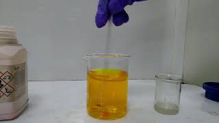 Conversion Of Potassium Dichromate into Potassium Chromate [upl. by Kolb613]