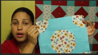 How to make a Bow Tie Quilt Block Block1 of 12 Video Quilt Along [upl. by Nalliuq650]