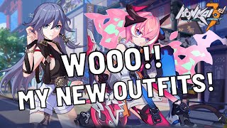 UNLOCKED Fu Huas Rustic Noir and Fervent Tempo Δ Outfit Honkai Impact 3rd [upl. by Ahsir]