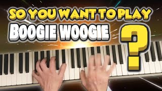 HOW TO PLAY BOOGIE WOOGIE PIANO  Beginners Easy Swanee River Tutorial Music Lesson [upl. by Anelah291]