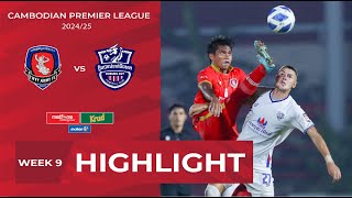 Highlight Tiffy Army FC 25 Boeung Ket FC  CPLWEEK9 [upl. by Shah]