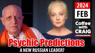 Psychic Predictions Alexi Navalny and the Rise of Yulia  LIVE Coffee with Craig ☕ [upl. by Olive]