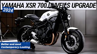 2024 Yamaha XSR 700 Unveils Upgraded  Better most ContemporaryLooking and Massive Improvements [upl. by Atinauj]