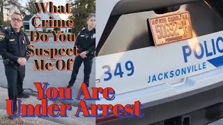 Detained Twice Then Arrested For Refusing To ID Tyrants On Parade Jacksonville NC [upl. by Adnaloj]