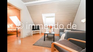 Objekt 406059 2 Zimmer 50m² modern möblierte Wohnung in Duisburg Duissern [upl. by Odericus]