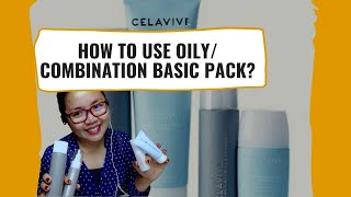 USANA Celavive How to use OilyCombination Basic Pack Celavive Live Shopping Highlights [upl. by Dhu]