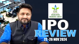 IPO Review  Enviro Infra Engineers Limited [upl. by Rotberg706]