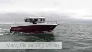 Jeanneau Merry Fisher 855 Marlin  Test  le SUV des mers [upl. by Rodablas23]