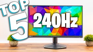 Top 5 Best 240Hz Gaming Monitors In Every Price Range [upl. by Mischa]