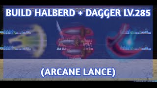 TORAM ONLINEBUILD HALBERDDAGGER LV285 [upl. by Cowles]