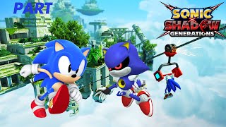 SKY SANTURAY AND CHALLENGES  Sonic x Shadow Generations PART 2 [upl. by Airetal62]