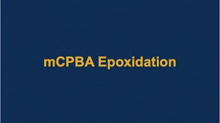 mCPBA Epoxidation Chem 231 [upl. by Naga996]