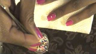 Shellac Candy Nails Tutorial [upl. by Lobiv]