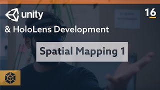 Unity HoloLens Tutorial 2019  Spatial Mapping 12 [upl. by Anert]